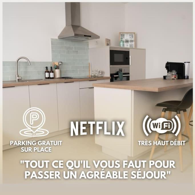 Lou Cabanot - Appartement Lumineux 3 Chambres - Parking Gratuit بزييه المظهر الخارجي الصورة